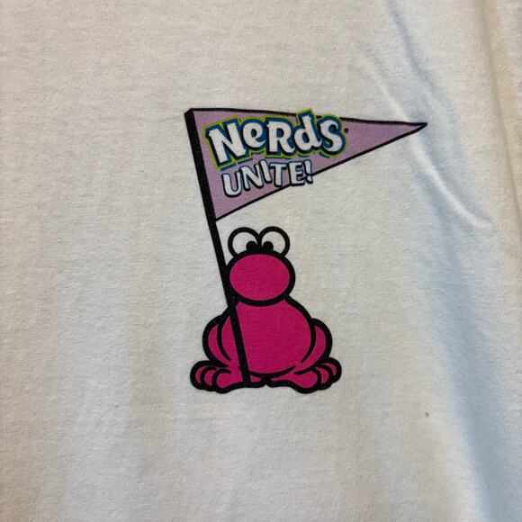 Vintage Hanes Beefy-T Nerds Unite Stomp Out Bullying Tee 2XL Skater Streetwear - Picture 1 of 8